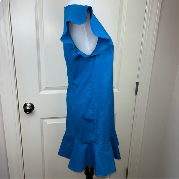 J Crew Mercantile Flutter Sleeve Tank Ruffle Dress - Picture 6 of 15